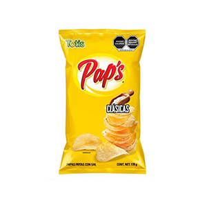Papas sabor sal Pap's 170g