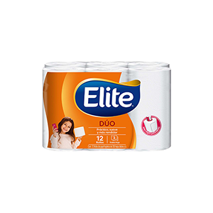 Papel higiénico duo Elite 12pz
