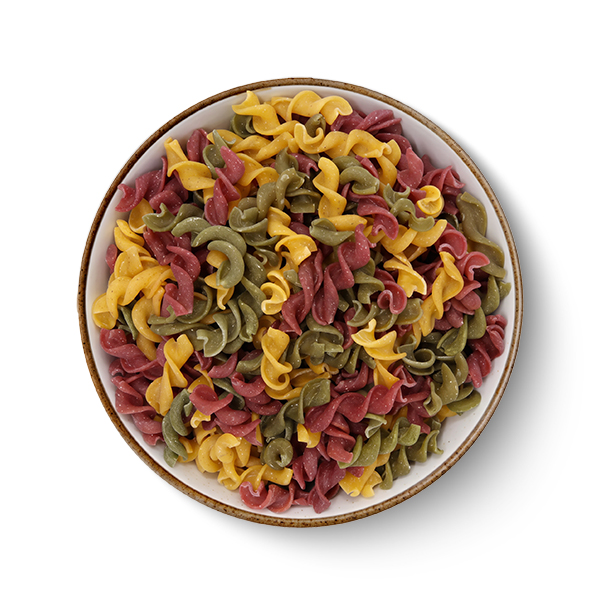 Pasta artesanal tricolor fusilli Calii 500g  - 2
