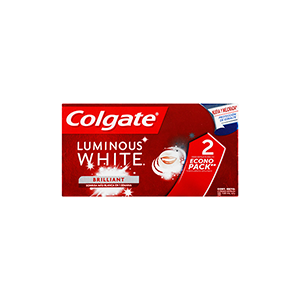 Pasta dental luminous white Colgate 100ml (2-pack)