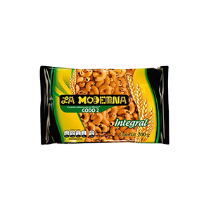 Pasta integral codo 2 La Moderna 200g