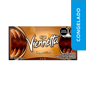 Pastel de helado sabor cappuccino Vienetta 650ml