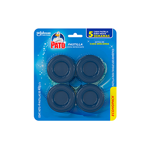 Pastillas para sanitario brisa de mar Pato 40g (4-pack)