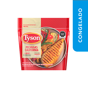 Pechugas de pollo estilo california Tyson 700g