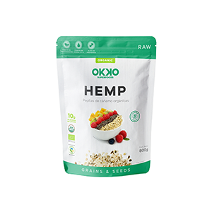 Pepitas de cáñamo hemp orgánicas Okko 800g