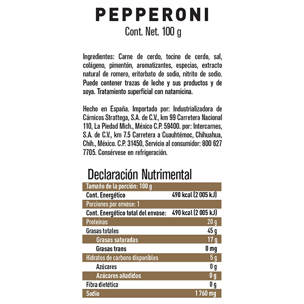 Pepperoni Parma 100g - 2