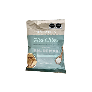 Pita chips sal de mar Sta Evelia 250g