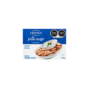 Pita crisp natural Libanius 125g