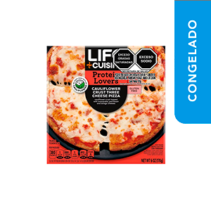 Pizza base de coliflor tres quesos Life Cuisine 170g