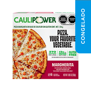 Pizza margarita base de coliflor sin gluten Caulipower 336g