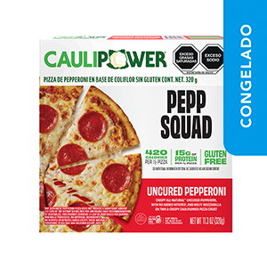 Pizza pepperoni base de coliflor sin gluten Caulipower 320g