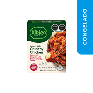 Pollo crujiente salsa dulce y picante Bibigo 510g