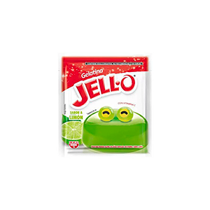 Gelatina sabor limón JELL-O 25g