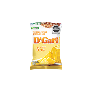 Gelatina sabor piña D'Gari 120g