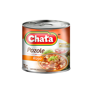 Pozole rojo Chata 709g