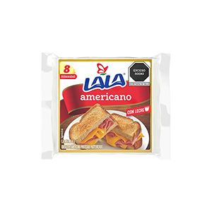 Queso americano LALA 144g
