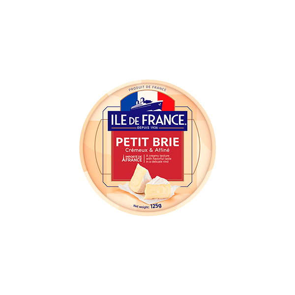 Queso brie petit Ile de France 125g
