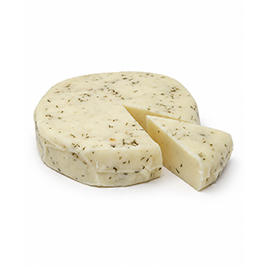 Queso cheddar blanco con ajo y eneldo Calii 250g