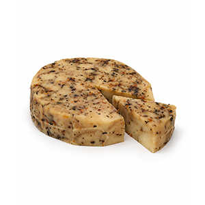 Queso cheddar blanco con tomate y albahaca Calii 250g