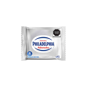 Queso crema en rebanadas Philadelphia 144g