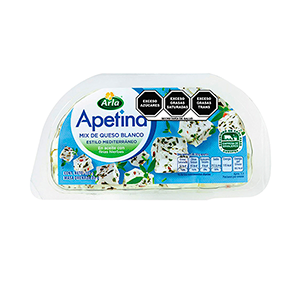 Queso feta ajo y hierbas Apetina 100g