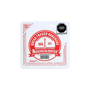 Queso fresco ranchero Aguascalientes 220g