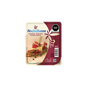 Queso gouda rebanado Nochebuena 400g