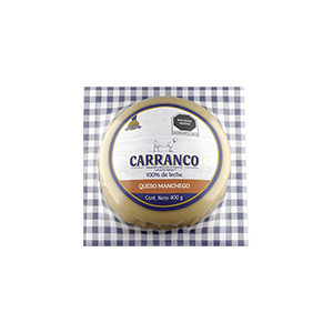 Queso manchego Carranco 400g