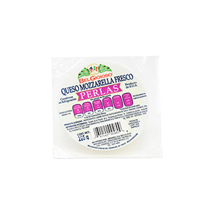 Queso mozzarella fresco perlas Belgioioso 226g
