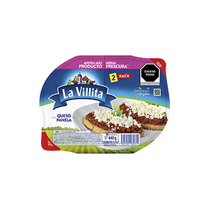 Queso panela La Villita 440g (3-pack)