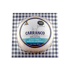 Queso panela light Carranco 400g