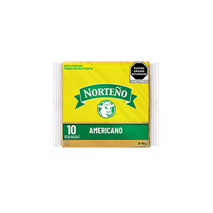 Queso tipo americano Norteño 173g