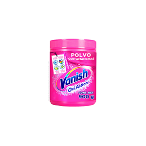 Quitamanchas en polvo rosa Vanish 900g
