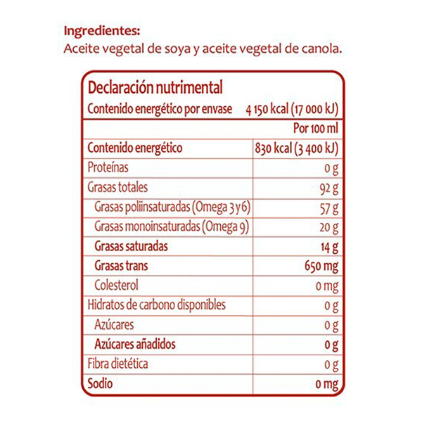 Aceite Gran Tradición 500ml - 2