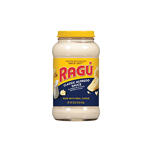 Salsa para pasta clásica alfredo Ragú 453g