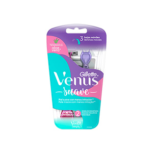 Rastrillos para afeitar suave para mujer Venus 2pz