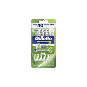 Rastrillo para afeitar prestobarba sensitive Gillette 4pz