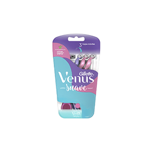 Rastrillos para afeitar suave para mujer Venus 4pz
