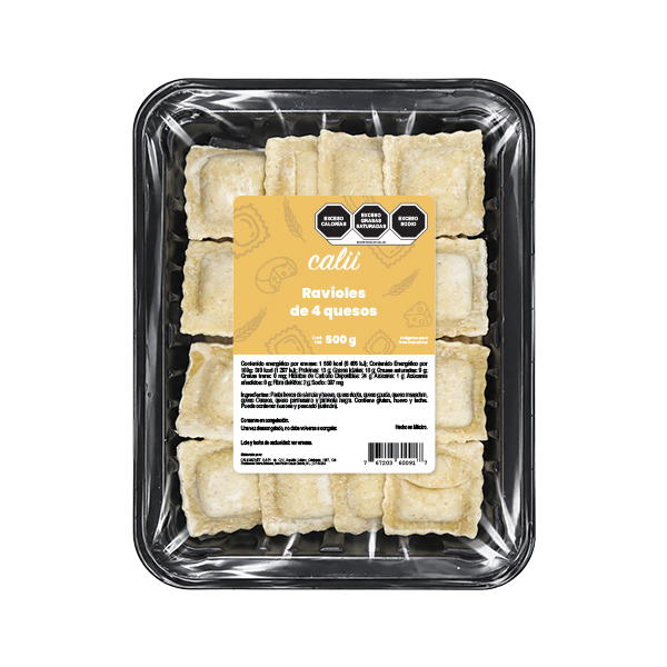 Ravioles artesanales 4 quesos Calii 500g - 2