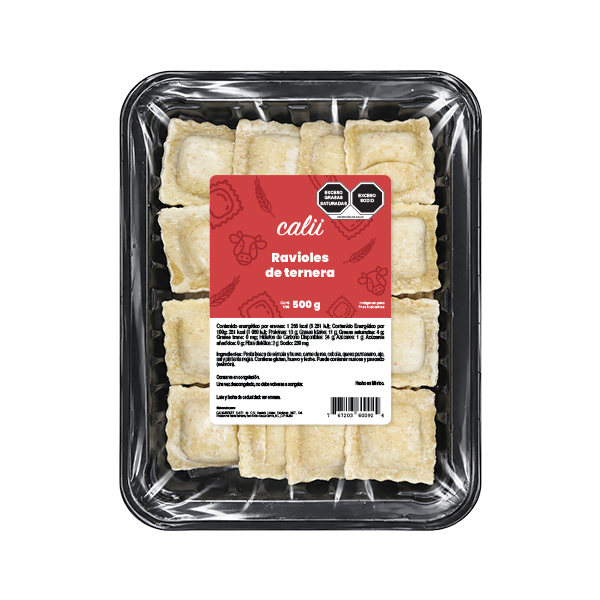 Ravioles artesanales ternera Calii 500g - 2