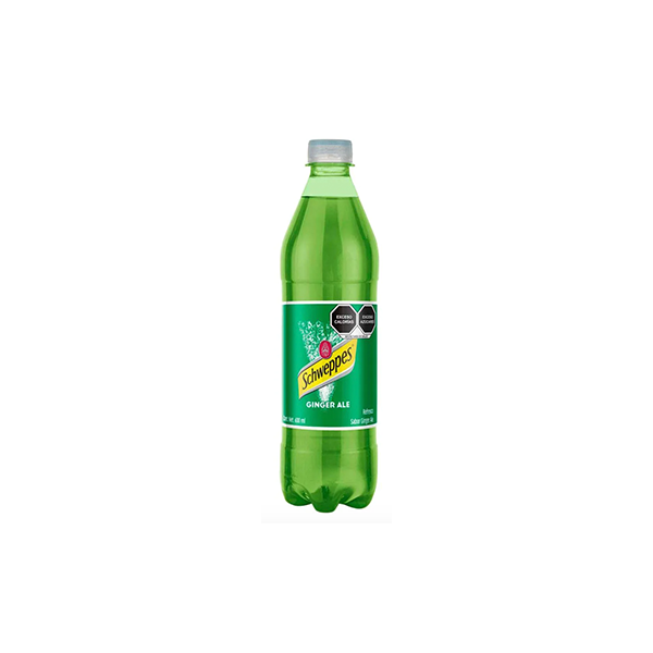 Refresco sabor ginger ale Schweppes 600ml