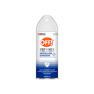 Repelente aerosol defense OFF! 170g