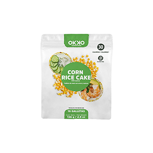 Rice cakes con maíz y quinoa Okko 16pz