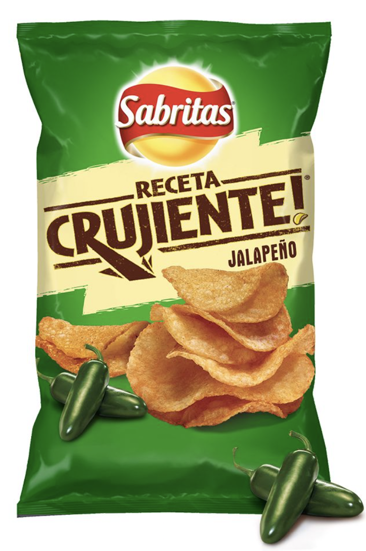 Papas receta crujiente jalapeño Sabritas 160g