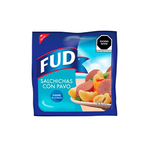 Salchicha de pavo FUD 500g