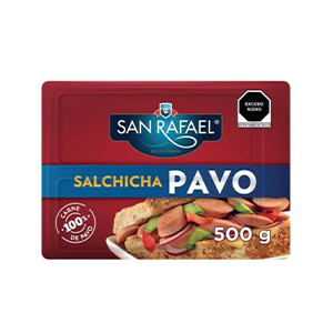 Salchicha de pavo San Rafael 500g