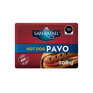 Salchicha de pavo hot dog San Rafael 500g