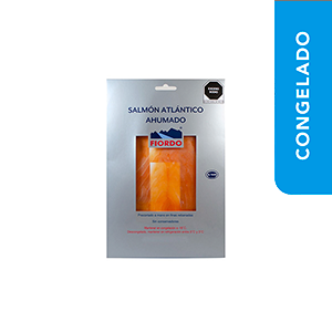 Salmón atlántico ahumado rebanado Fiordo 110g