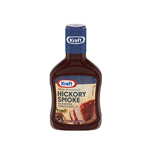Salsa BBQ hickory smoke Kraft 496g