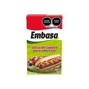 Salsa catsup Embasa 1kg